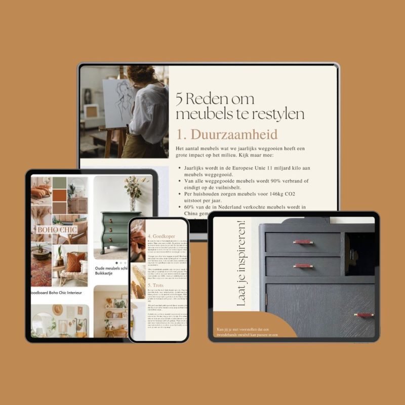 E-book leren meubel restylen