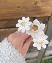 Bloemen van keramiek