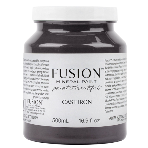 Fusion mineral paint - CAST IRON - 500 ml