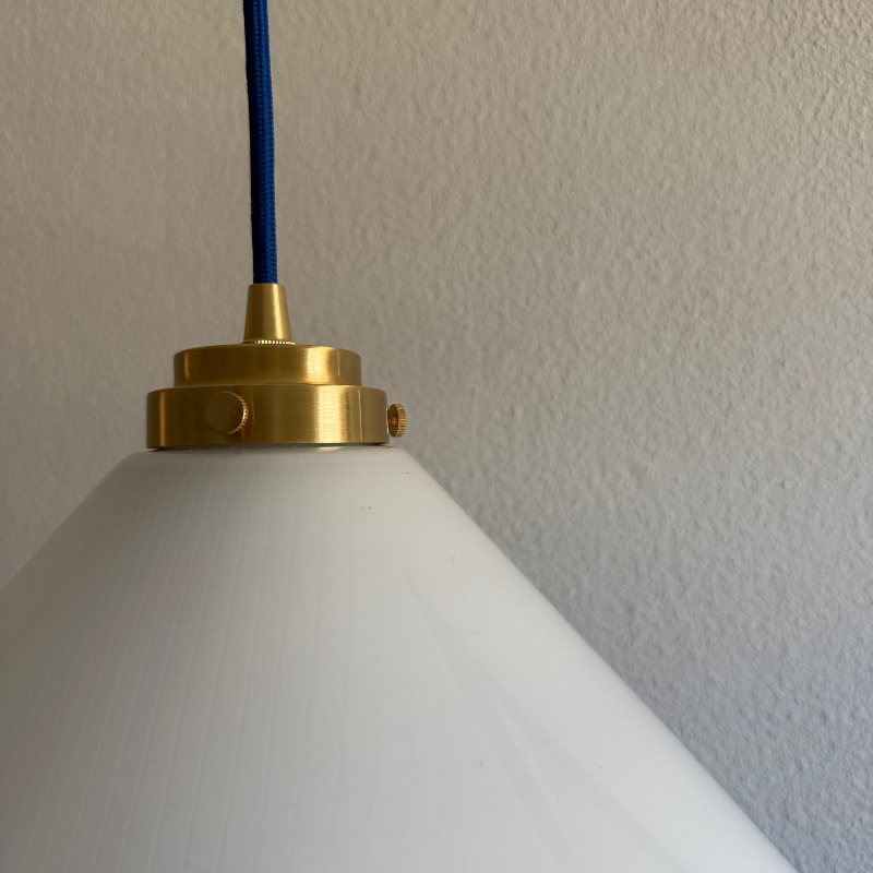 Vintage hanglamp - Cobalt
