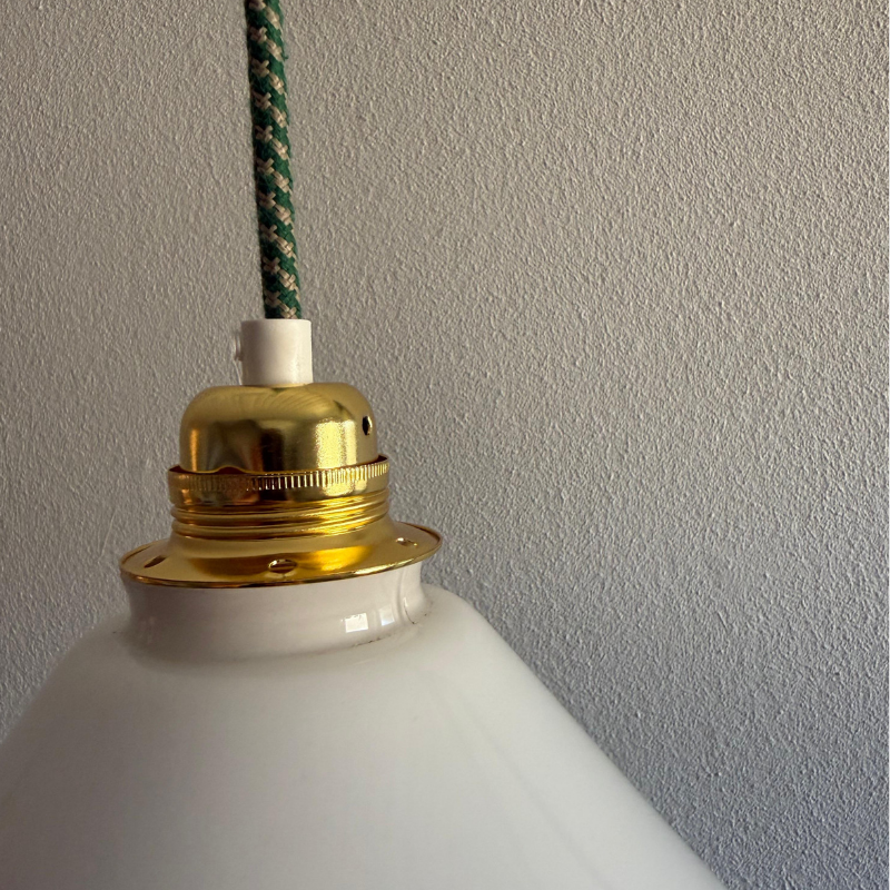 Vintage hanglamp - Olive