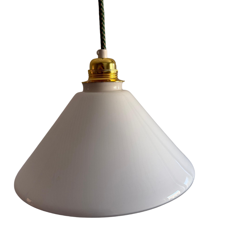 Vintage hanglamp - Olive